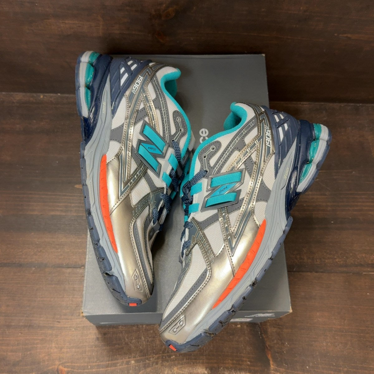 New Balance 1906U The Whitaker Group Willful Bias Blue Steel Size 9.5 (Pre-Owned) - back