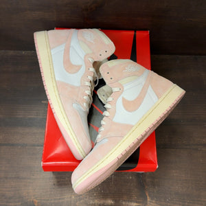 Jordan 1 Retro High OG Washed Pink (Women's) Size 12W (Pre-Owned) - back