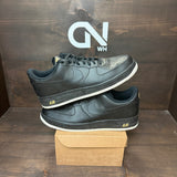 Nike Air Force 1 Low Crest Logo Black Size 15 (Pre-Owned) - Image 1