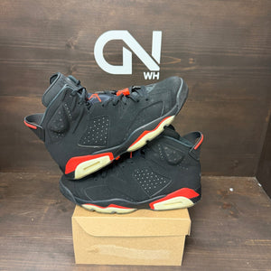 Jordan 6 Retro Black Infrared (2019) Size 10 (Pre-Owned) - Image 1