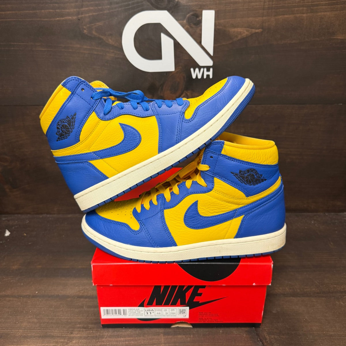 Jordan 1 Retro High OG Reverse Laney (Women's) - Image 1