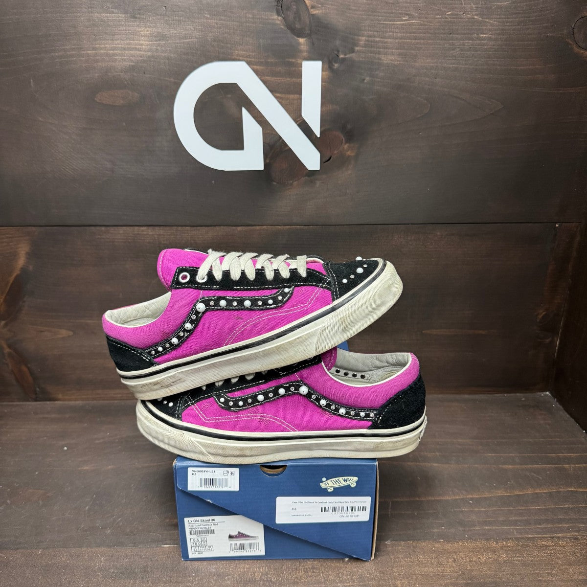 Vans OTW Old Skool 36 Pearlized Pack Pink Black - Image 1