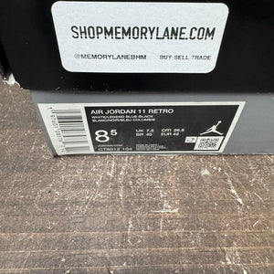 Jordan 11 Retro Legend Blue (2024) Size 8.5 (Pre-Owned) - aux