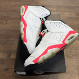 Jordan 6 Retro Infrared White (2014) (GS) - Image 1