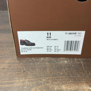 Timberland Woven Leather 3-Eye Lug Supreme Black Size 11 (Pre-Owned)