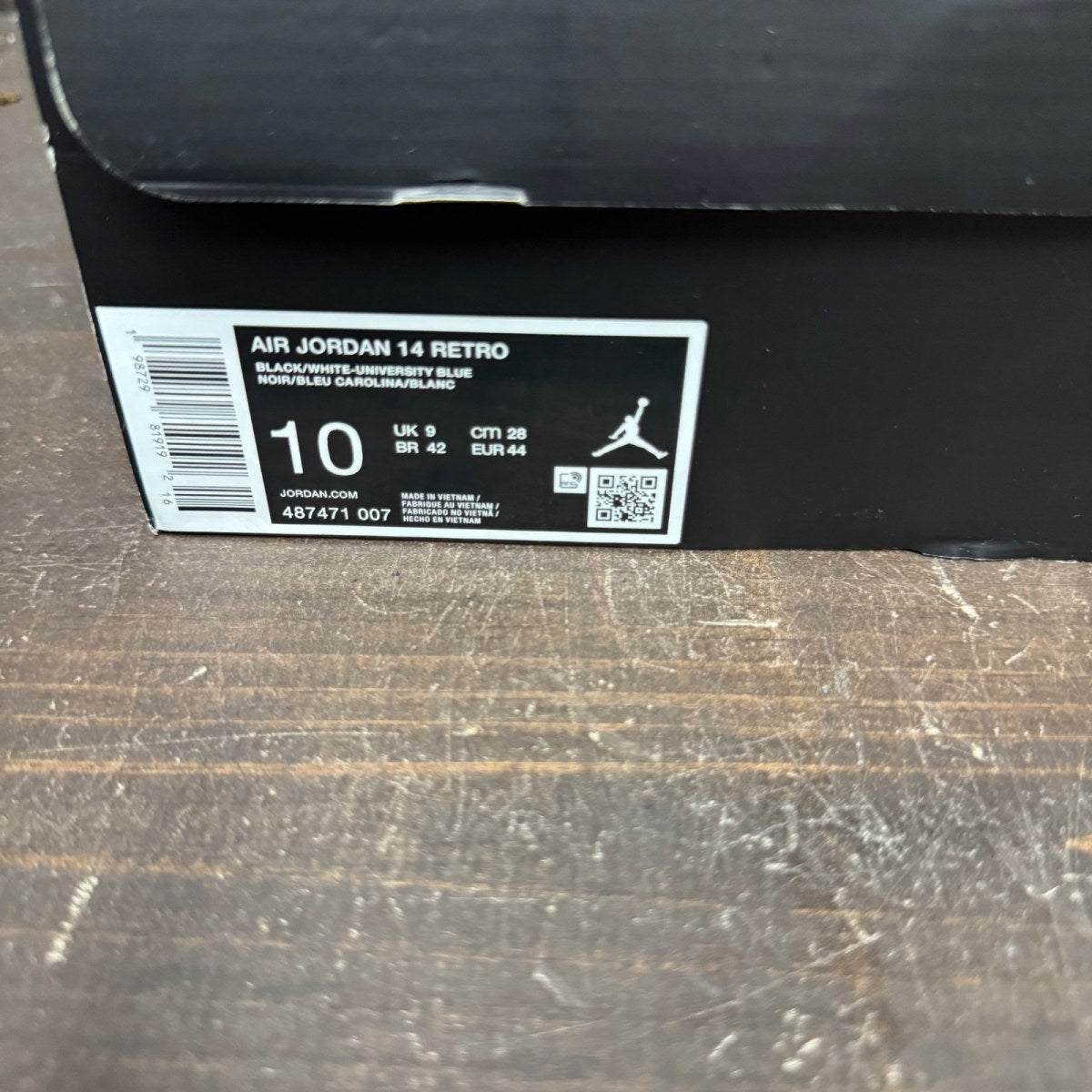 Jordan 14 Retro Black University Blue (2026) - Image 7