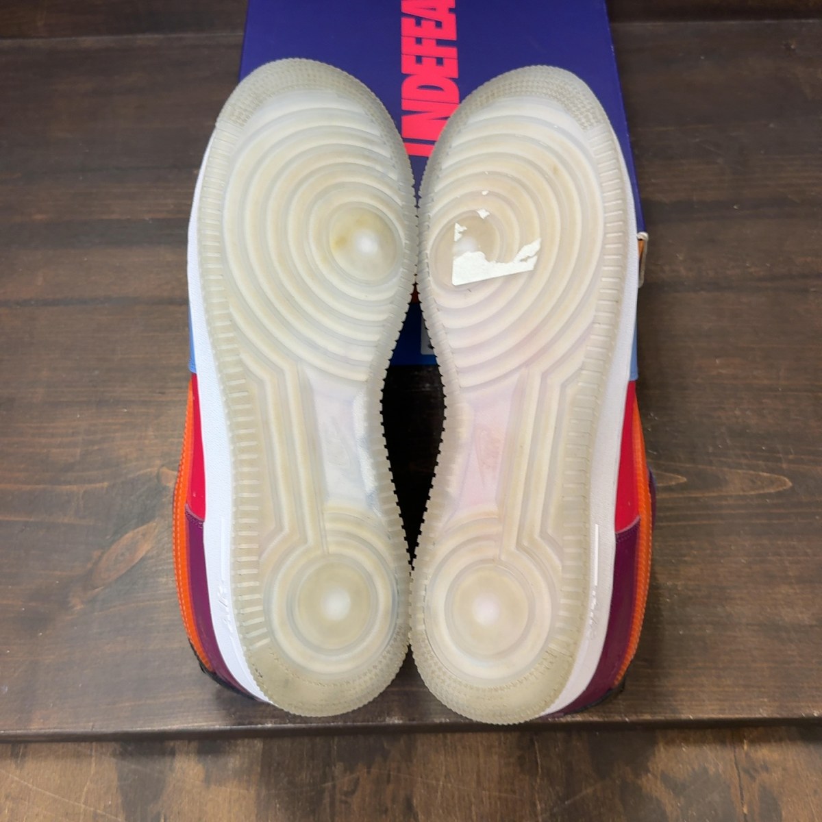Nike Air Force 1 Low SP Undefeated Multi-Patent Total Orange - Image 8