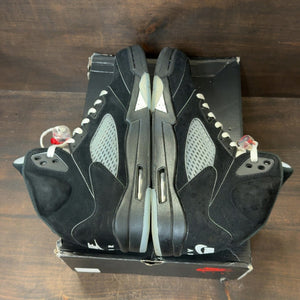 Jordan 5 Retro OG Black Metallic Reimagined Size 11.5 (Pre-Owned)