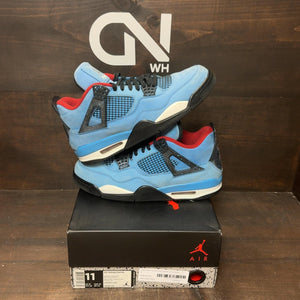 Jordan 4 Retro Travis Scott Cactus Jack Size 11 (Pre-Owned) - front