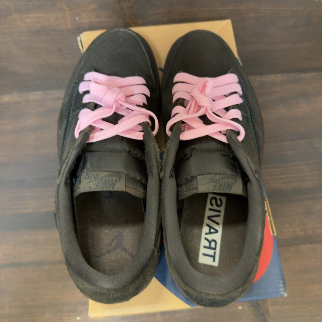 Jordan 1 Retro Low OG SP Travis Scott Velvet Brown Size 10 (Pre-Owned) - Image 5