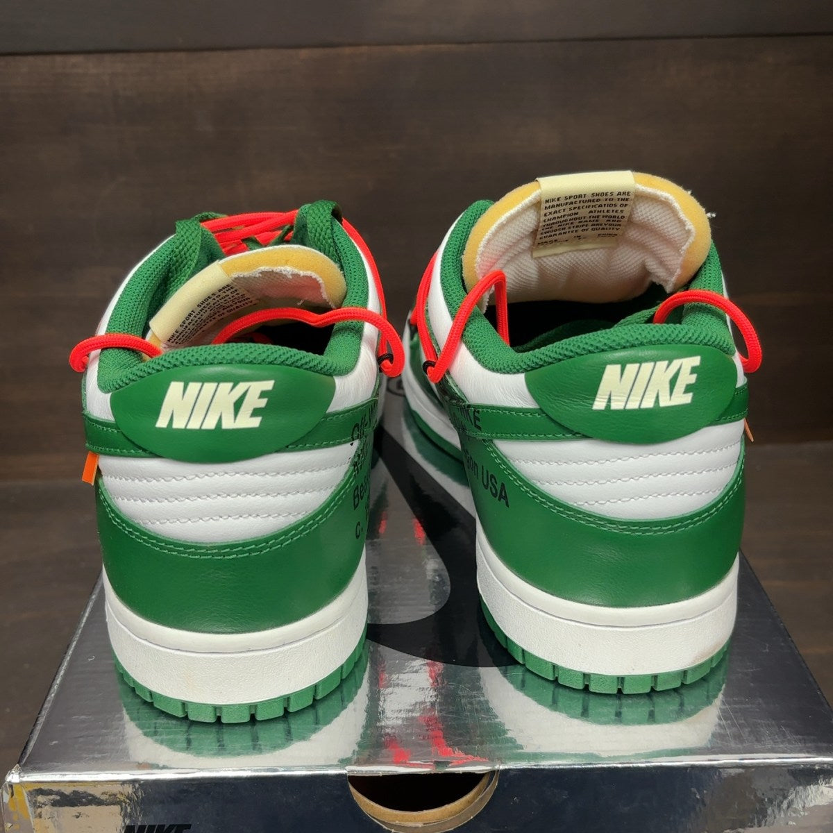 Nike Dunk Low Off-White Pine Green - Image 5