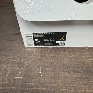 Jordan 4 Retro White Thunder (GS) - Image 7