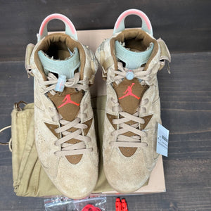 Jordan 6 Retro Travis Scott British Khaki Size 8.5 (Pre-Owned) - Image 2