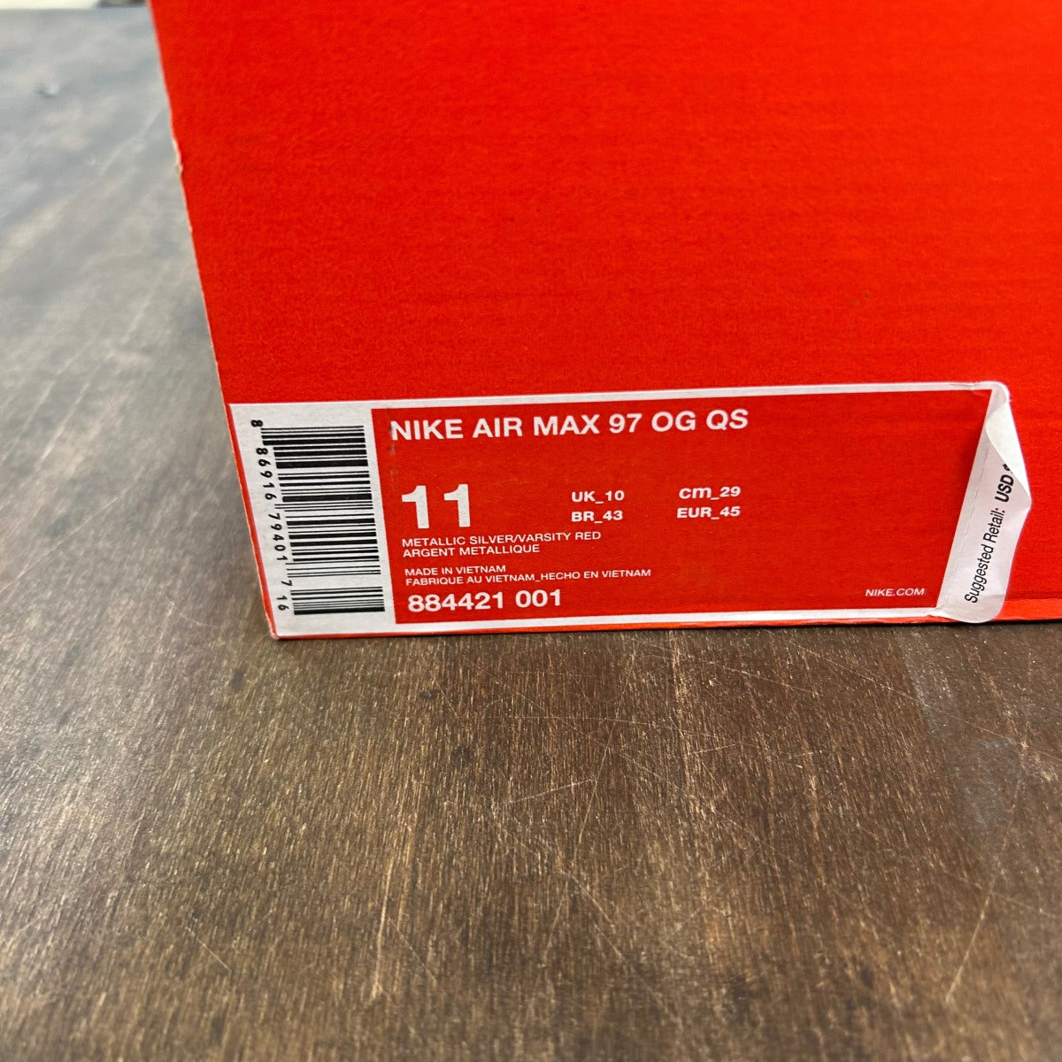 Nike Air Max 97 Silver Bullet (2016/2017) - Image 6