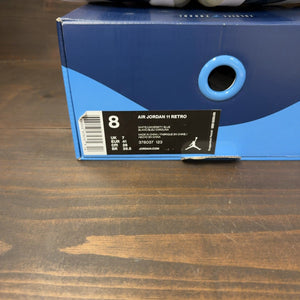 Jordan 11 Retro UNC Win Like 82 Size 8 (Pre-Owned)
