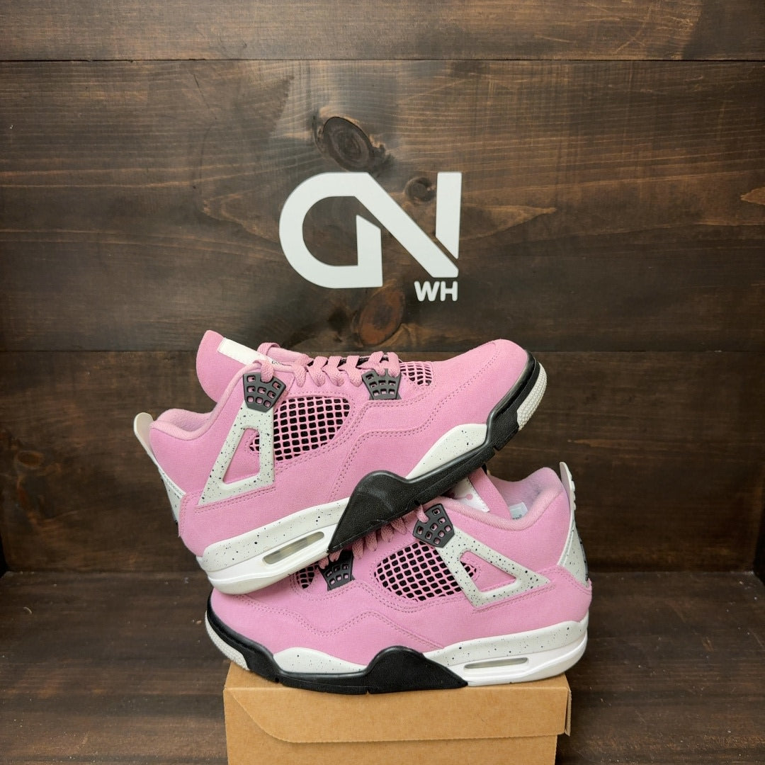 Jordan 4 Retro Orchid (Women's) Size 8W (Pre-Owned) - Image 1