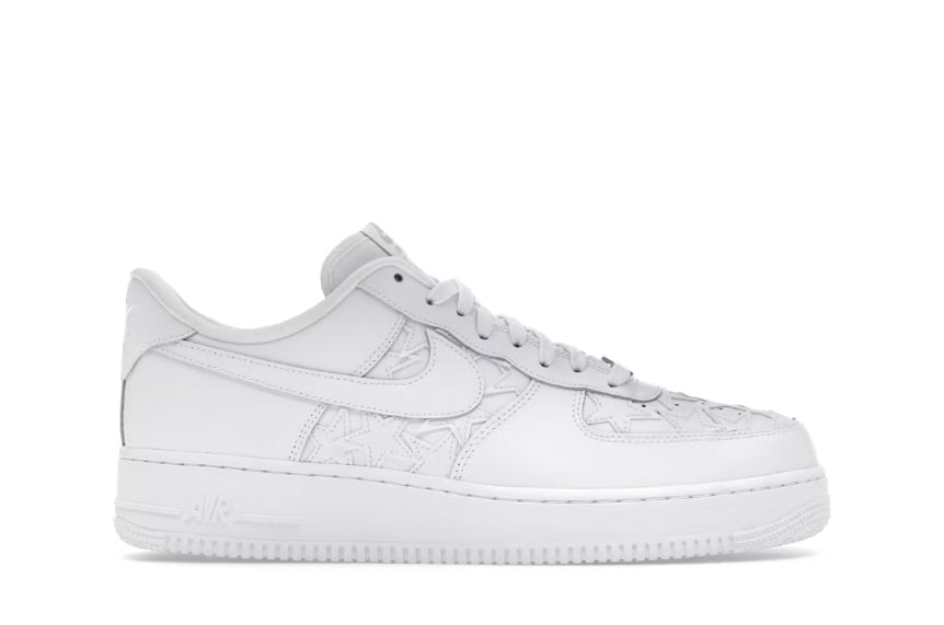Nike Air Force 1 Low Retro Triple White Stars