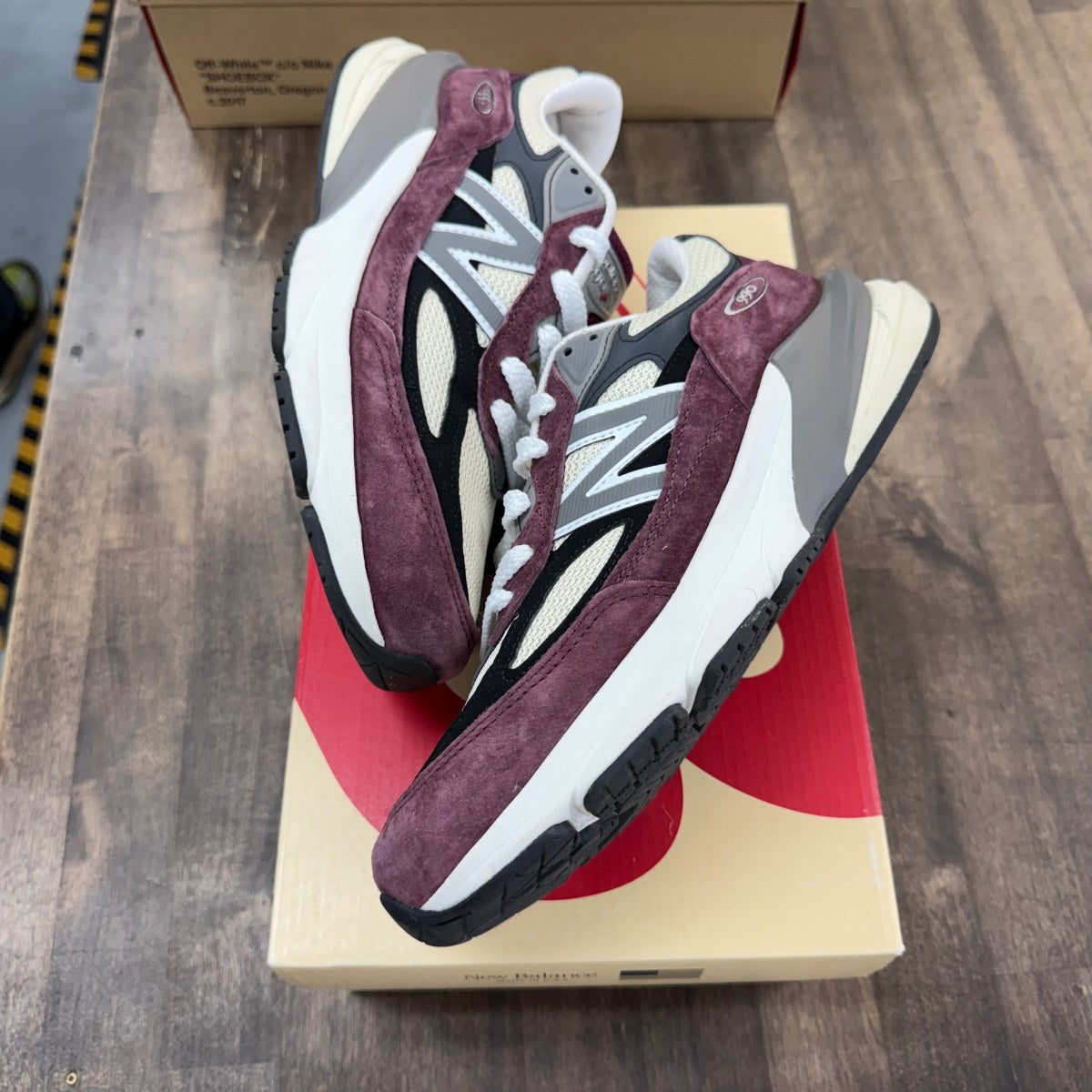 New Balance 990v6 MiUSA Dark Ember Afterglow Size 8 (Moderately Worn Pre-Owned)