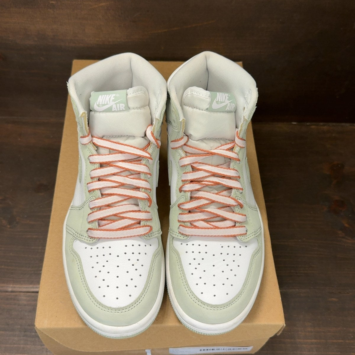 Jordan 1 Retro High OG Seafoam (Women's) Size 6.5W (Pre-Owned) - Image 3