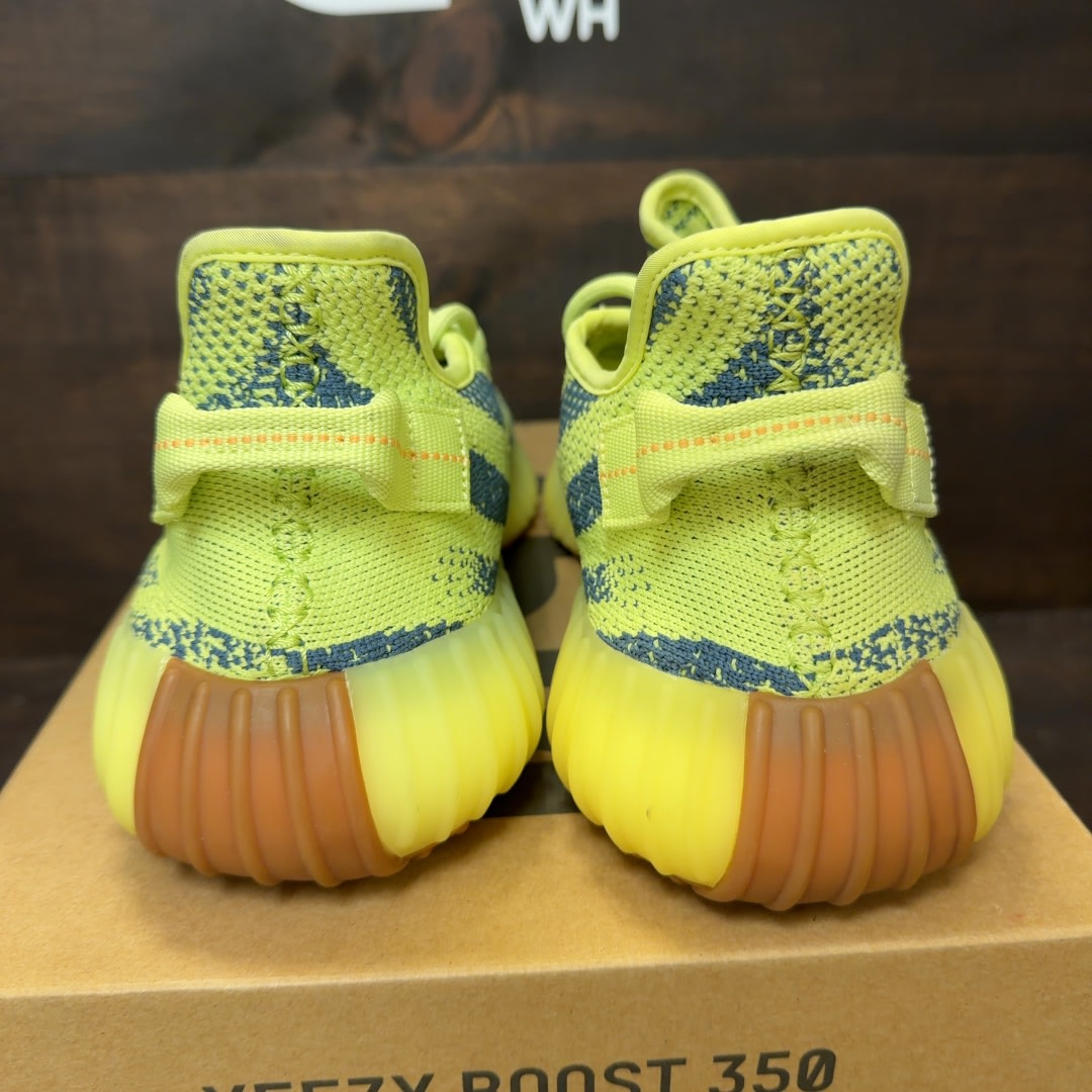 adidas Yeezy Boost 350 V2 Semi Frozen Yellow Size 12 (Pre-Owned)