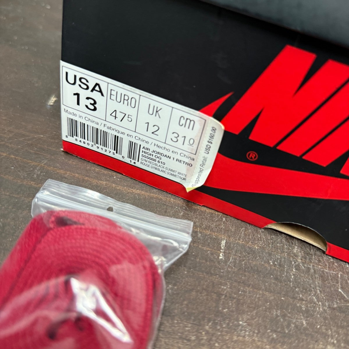 Jordan 1 Retro High Bred Toe - Image 7