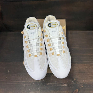 Nike Air Max 95 OG Big Bubble White Team Gold Size 12 (Pre-Owned) - back