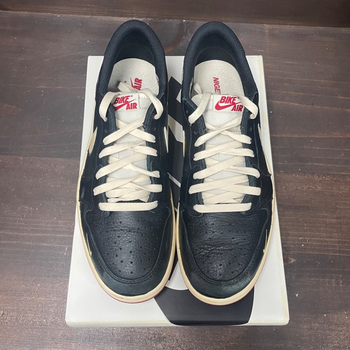 Jordan 1 Retro Low OG Nigel Sylvester Better With Time Size 11 (Pre-Owned) - back