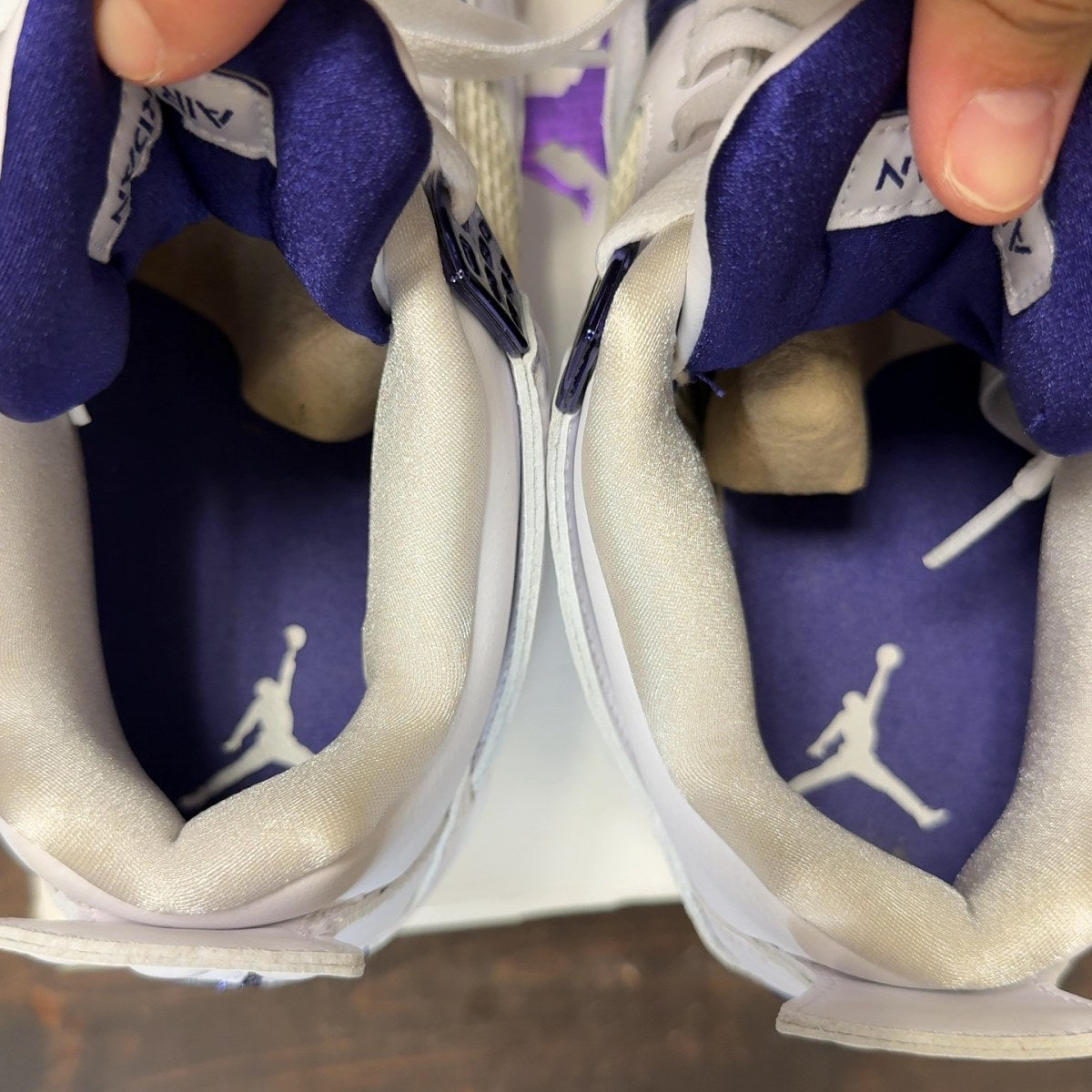 Jordan 4 Retro Metallic Purple - Image 5