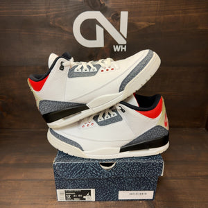 Jordan 3 Retro SE Fire Red Denim (2020) - Image 1