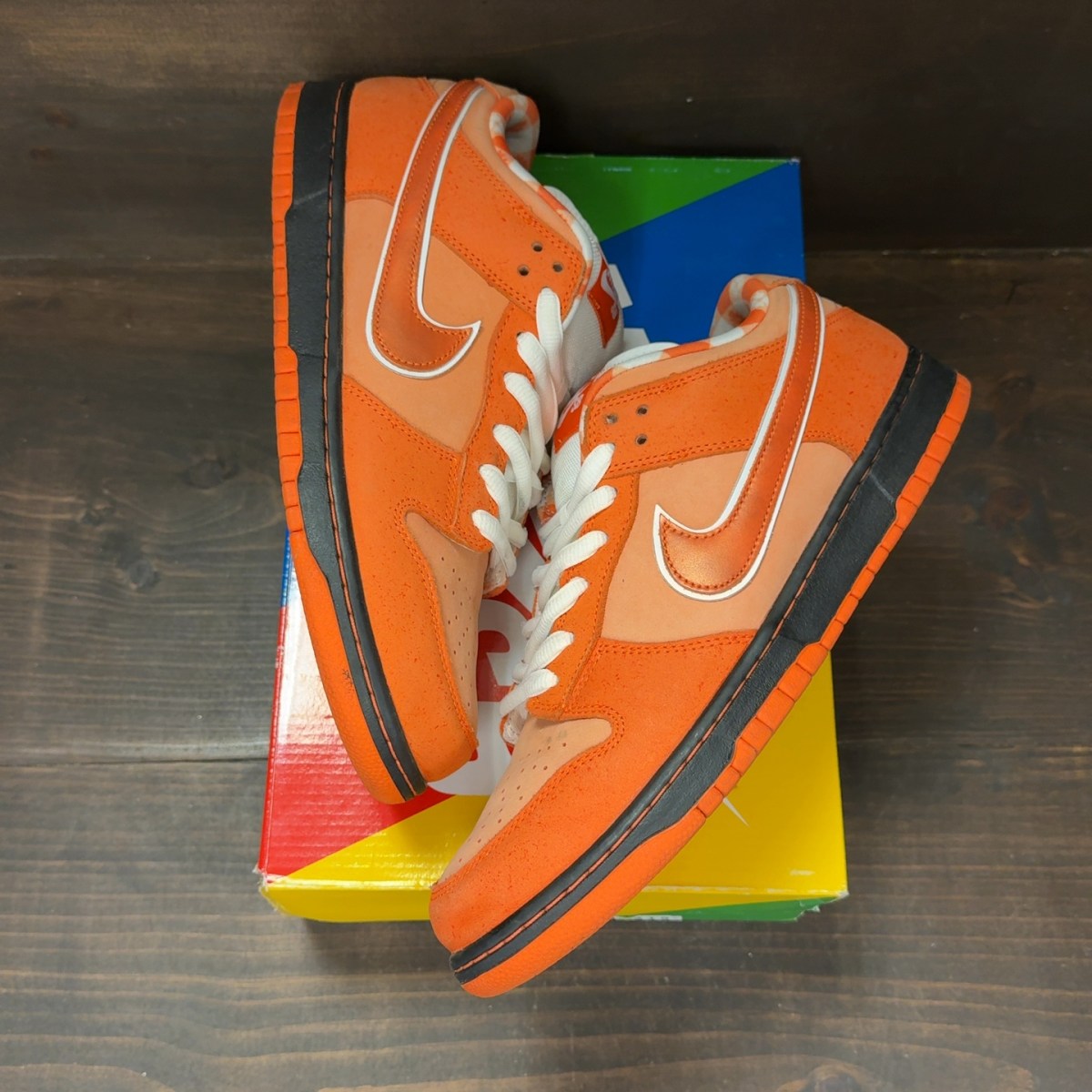 Nike SB Dunk Low Concepts Orange Lobster - Image 2