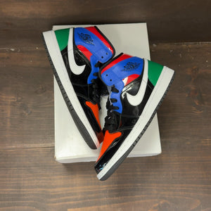 Jordan 1 Mid Multi Patent (Women's) - Image 2