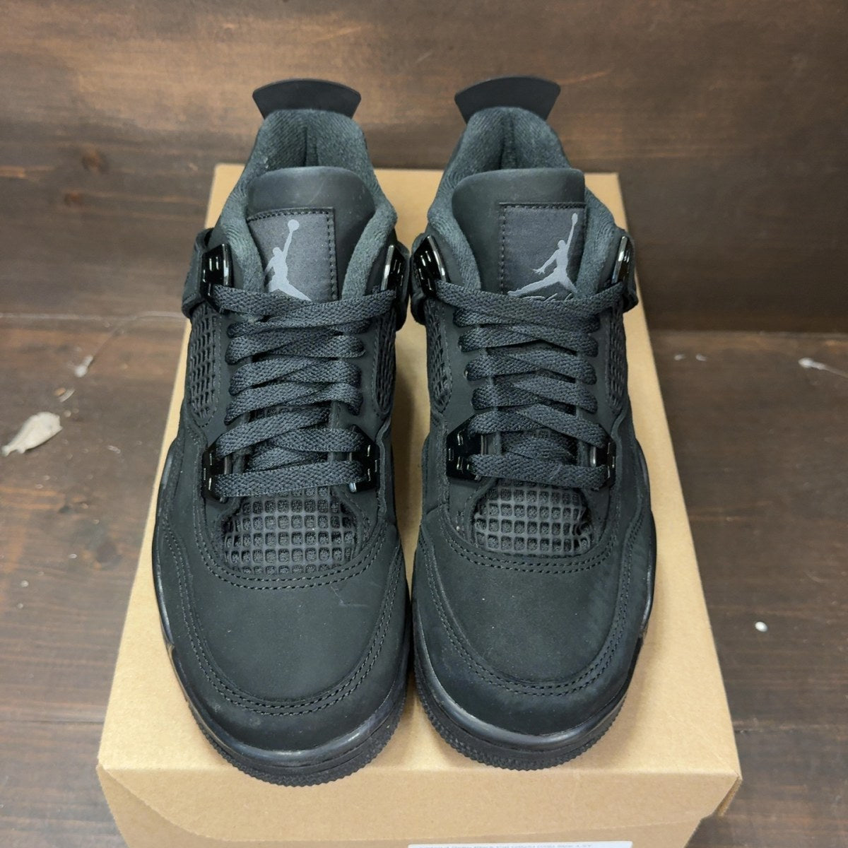 Jordan 4 Retro Black Cat (2025) (GS) Size 4.5Y - Image 3