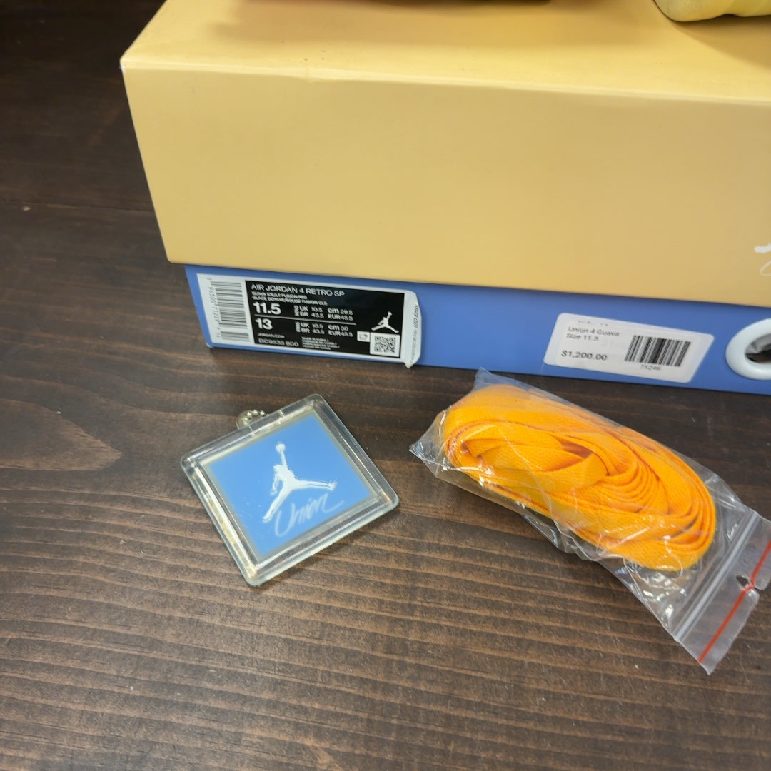 Jordan 4 Retro Union Guava Ice - Image 8