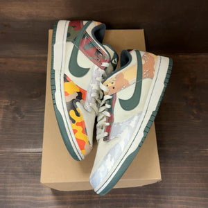 Nike Dunk Low SE Sail Multi-Camo Size 10.5 (Pre-Owned) - Image 2