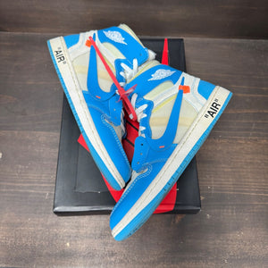 Jordan 1 Retro High Off-White University Blue - Image 2