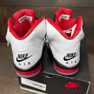 Jordan 5 Retro Fire Red Black Tongue (2025) (GS) - Image 5