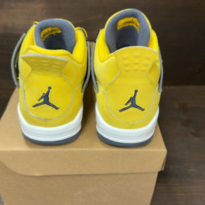 Jordan 4 Retro Lightning (2021) (GS) Size 7Y (Pre-Owned) - Image 5