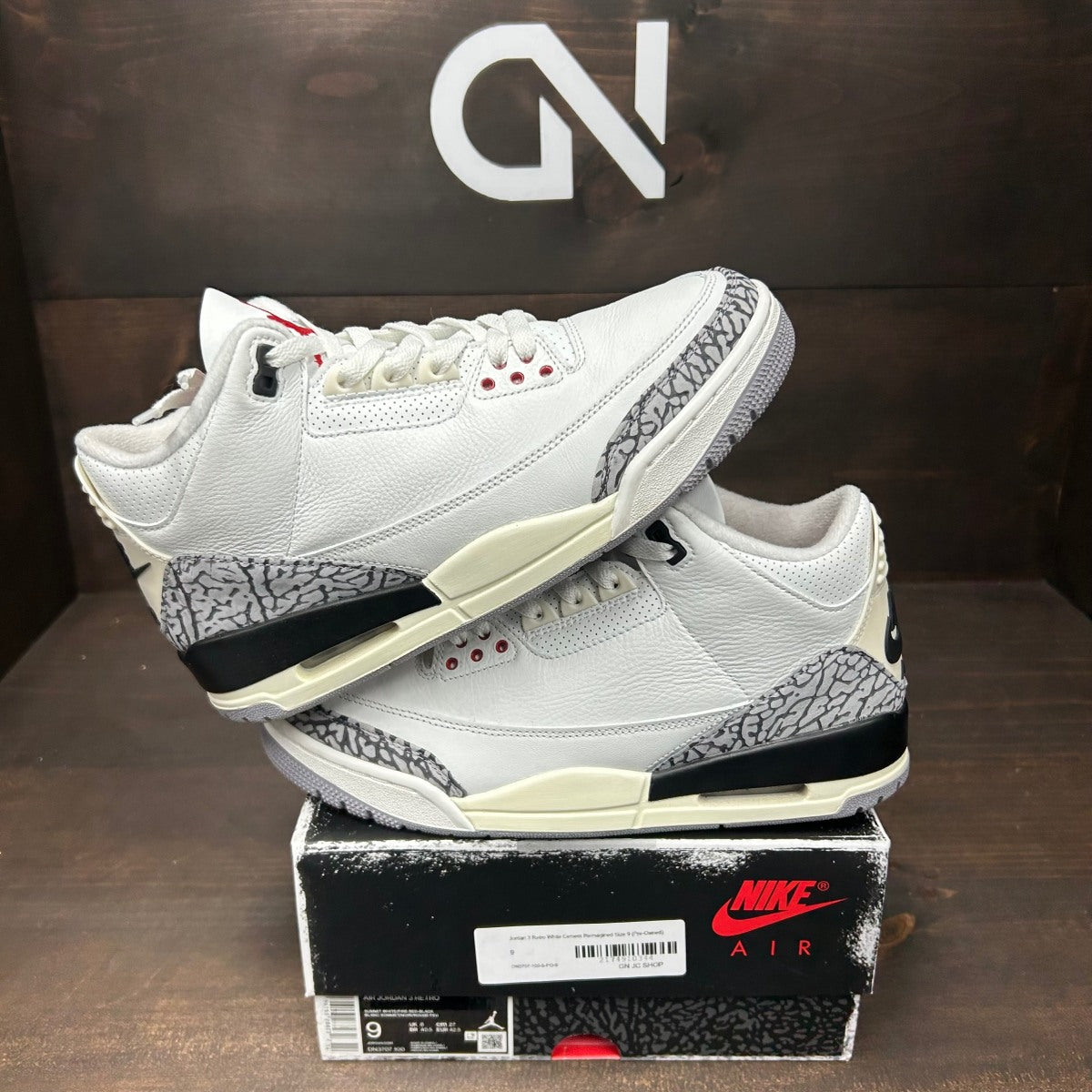 Jordan 3 Retro White Cement Reimagined - Image 1