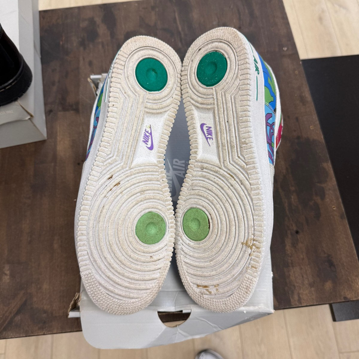 Nike Air Force 1 Flyleather Ruohan Wang Size 11 (Pre-Owned) - Image 5