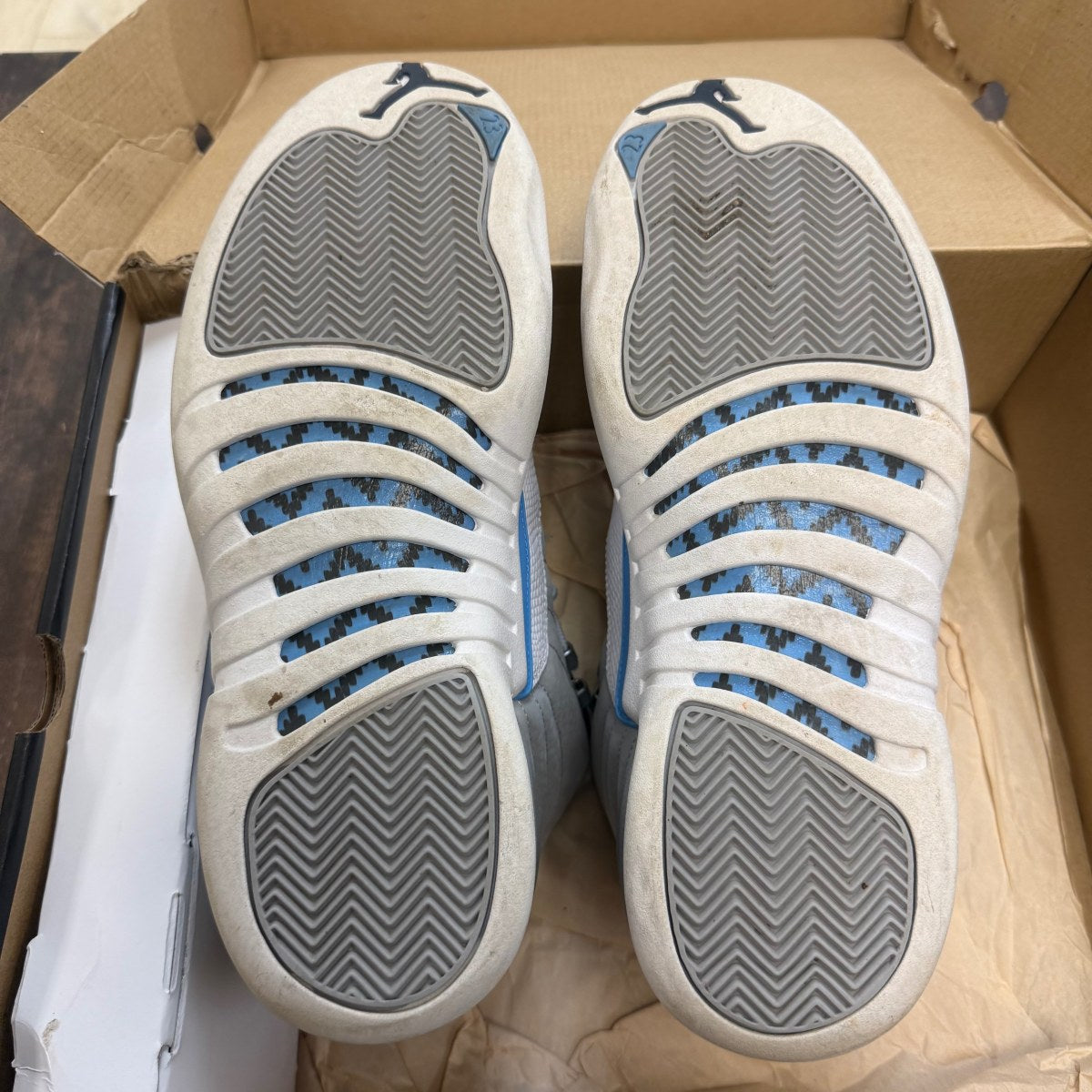 Jordan 12 Retro Grey University Blue - Image 5