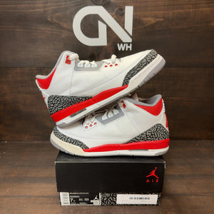 Jordan 3 Retro Fire Red (2022) (GS) - Image 1
