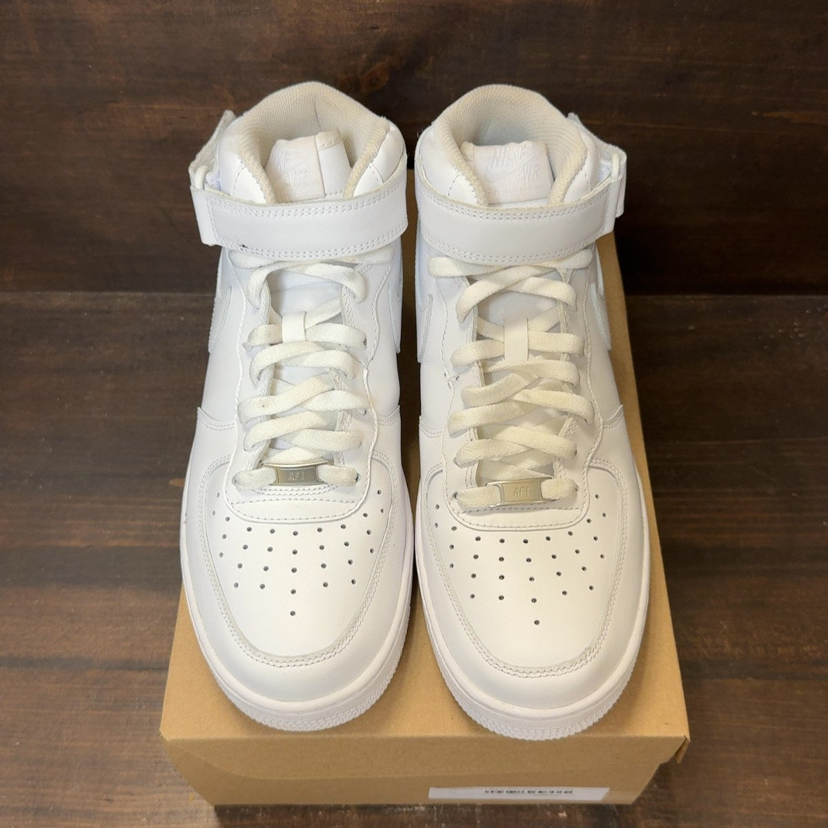 Nike Air Force 1 Mid '07 White Size 9.5 (Pre-Owned) - Image 3