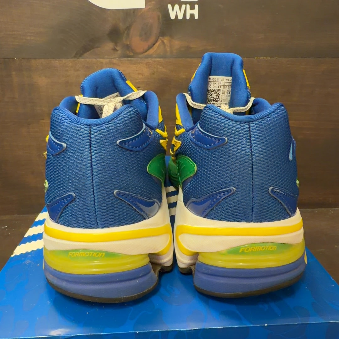 adidas Orketro Bape Yellow Blue Green - Image 4