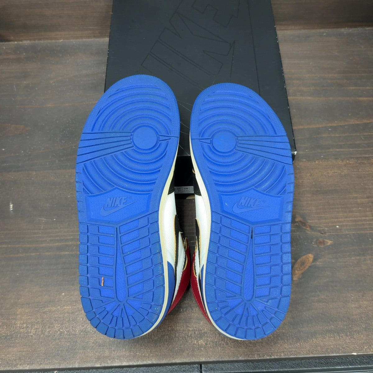 Jordan 1 Retro High OG SP Fragment x Union LA Varsity Red Sport Royal - Image 7