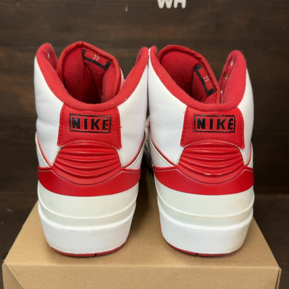 Jordan 2 Retro White Red (2014) Size 12 (Pre-Owned) - Image 5