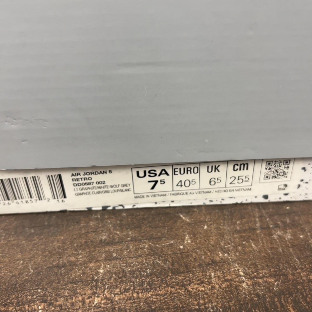 Jordan 5 Retro Wolf Grey (2026) - Image 7