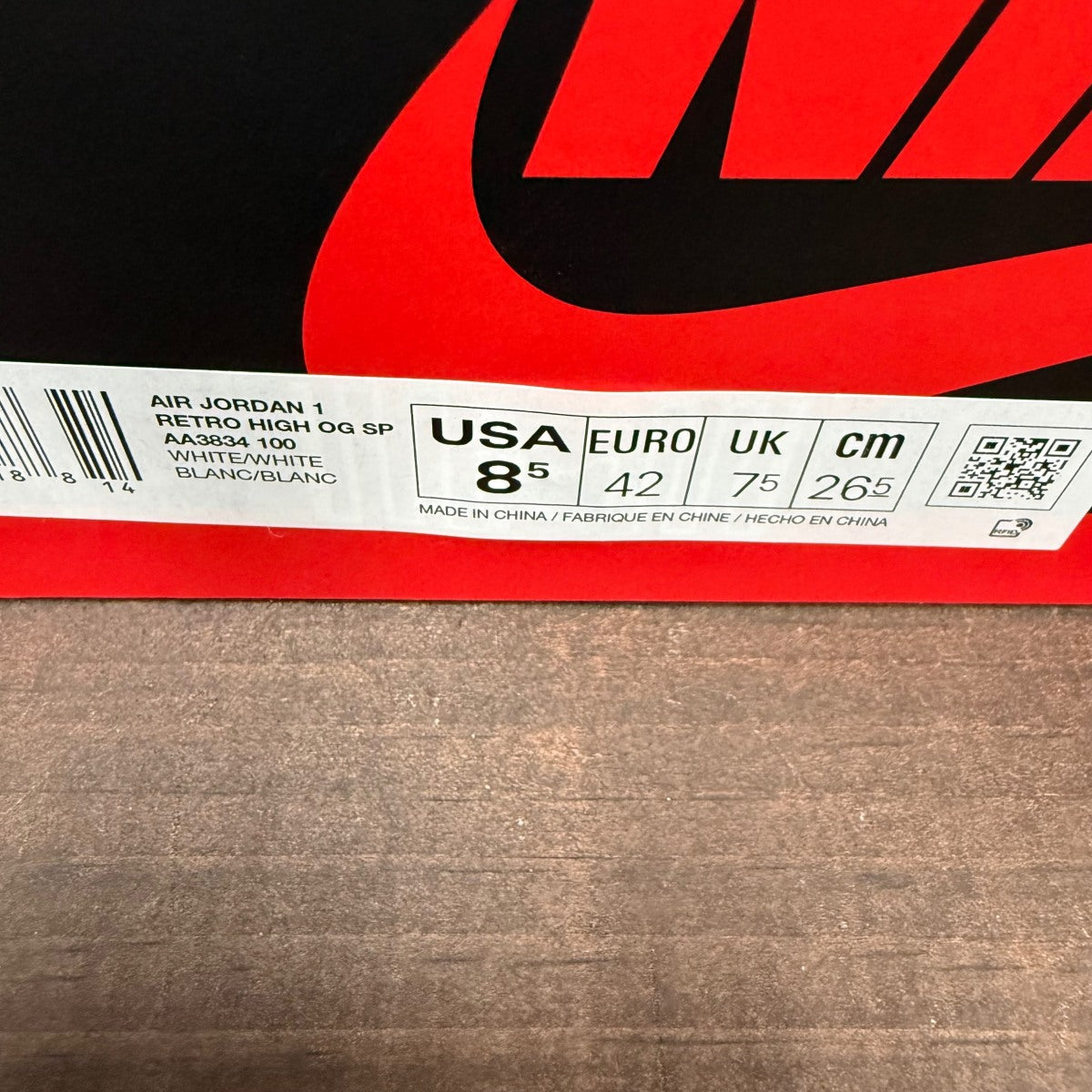Jordan 1 Retro High Off-White Alaska - Image 9