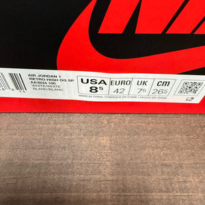 Jordan 1 Retro High Off-White Alaska - Image 9