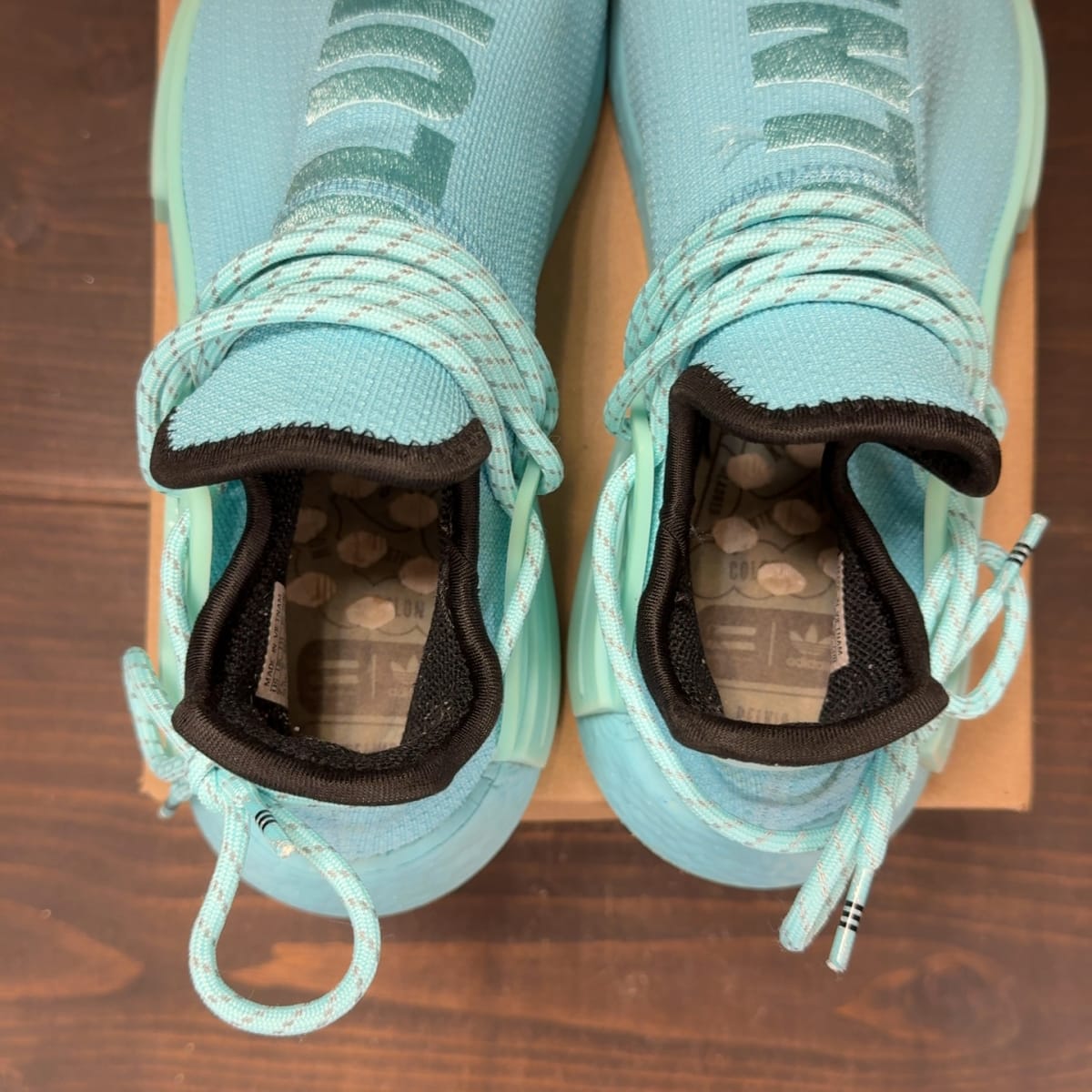 adidas NMD Hu Pharrell Williams Clear Aqua Size 7.5 (Pre-Owned) - aux