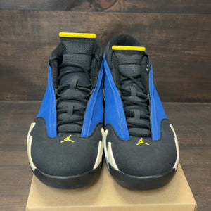 Jordan 14 Retro Low Laney (2015) Size 14 (Pre-Owned) - Image 3